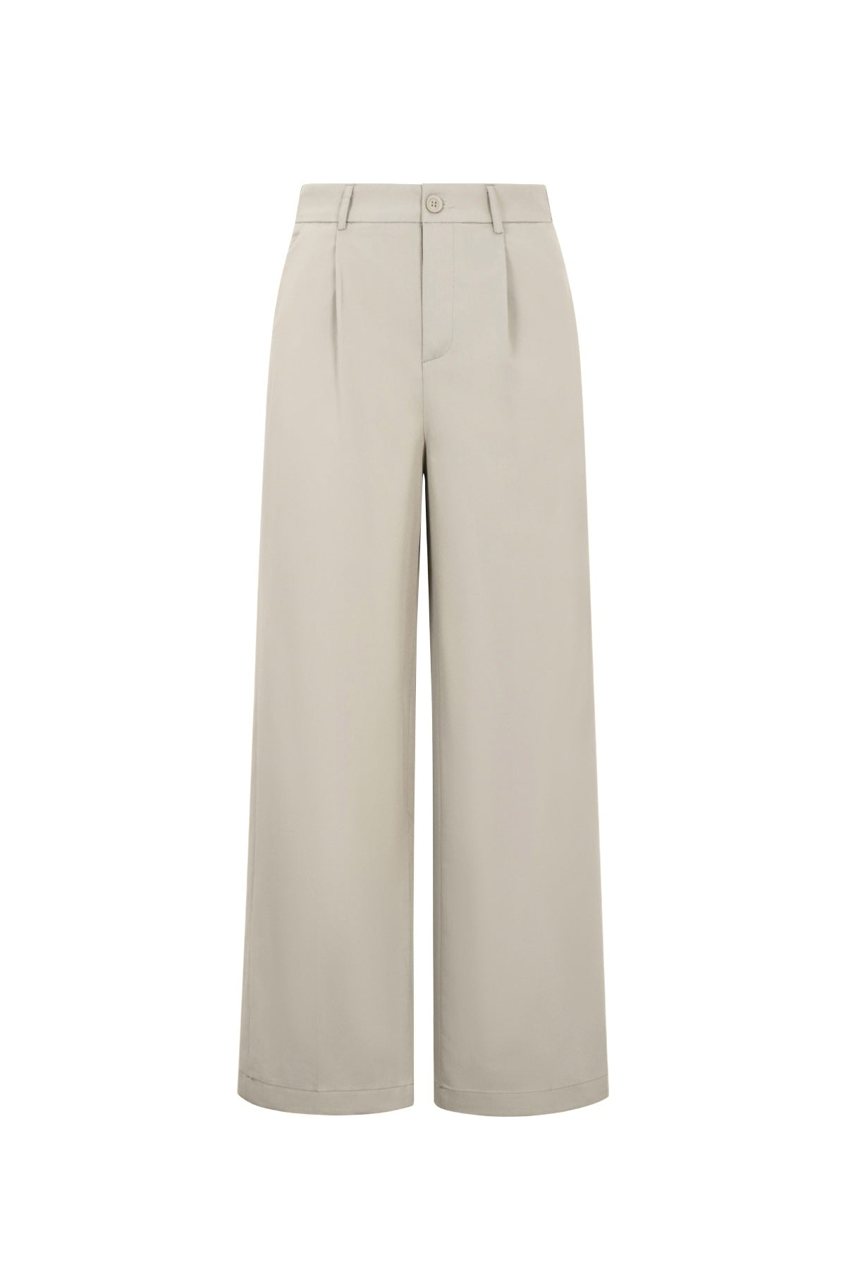 Woven Polyester Fiber Women's Straight Leg Pants Casual Fall/Winter