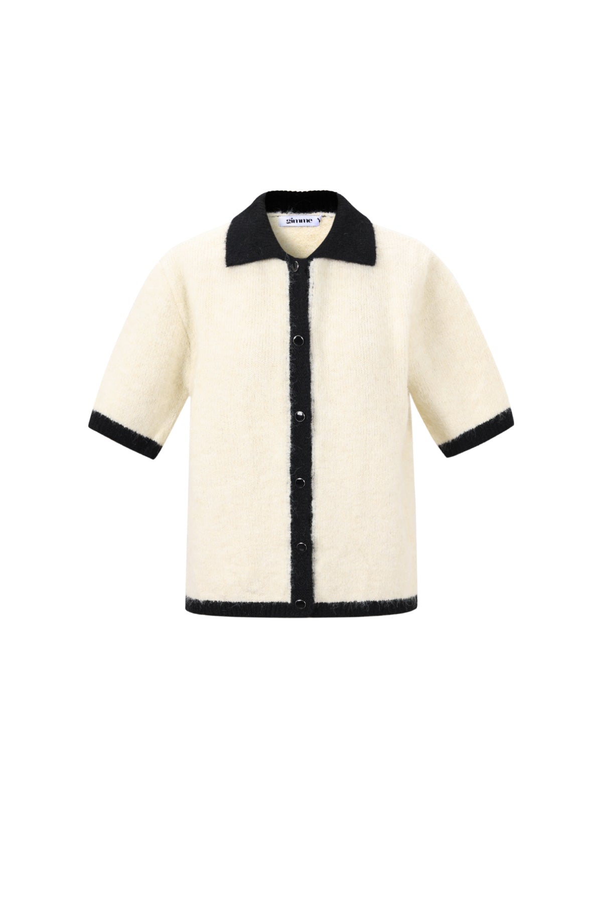 Knitted Polyester Fiber Women's Knit Cardigan Casual Color Clash