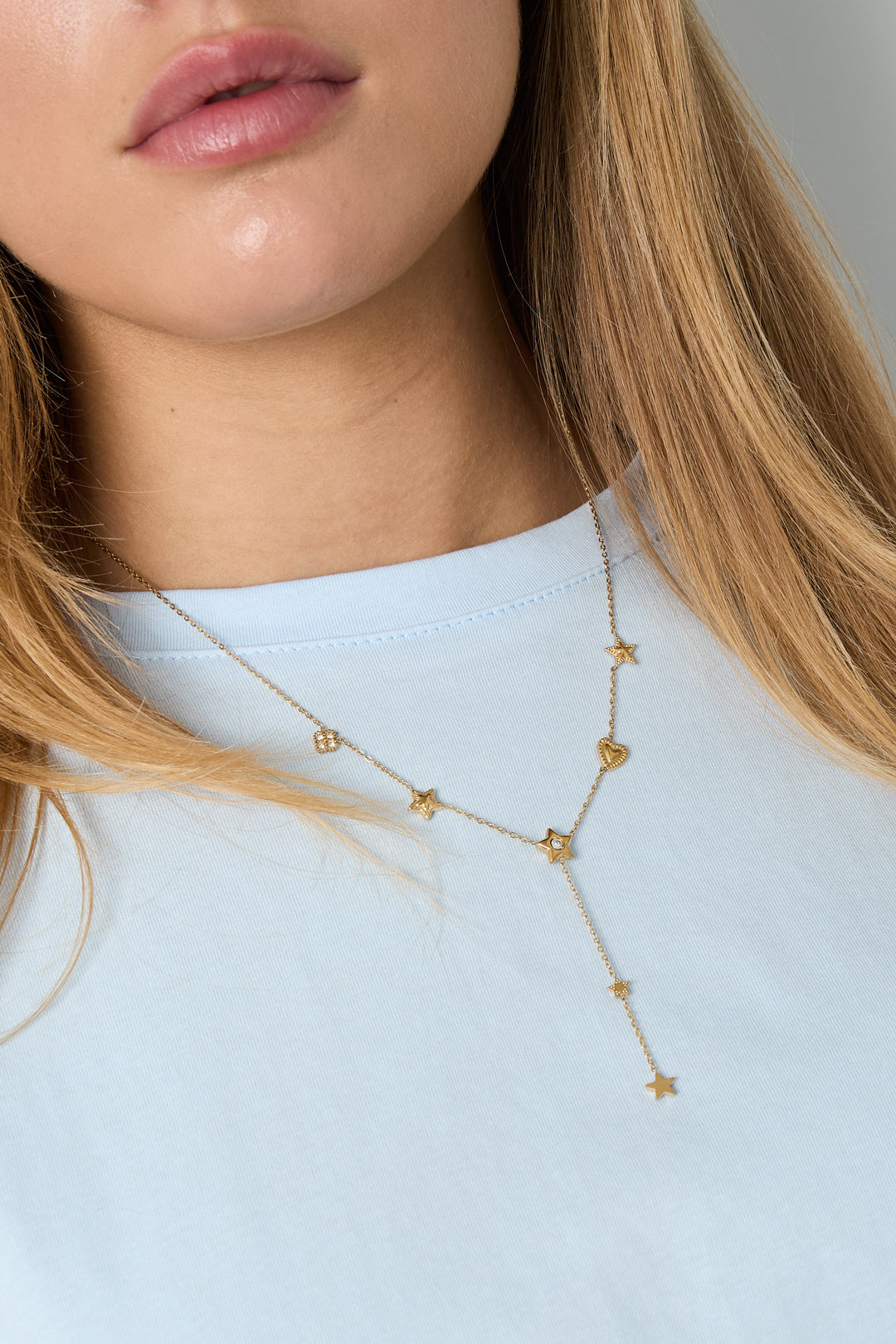 Stainless Steel Pendant necklaces Star Casual Daily Simple Series Women's jewelry