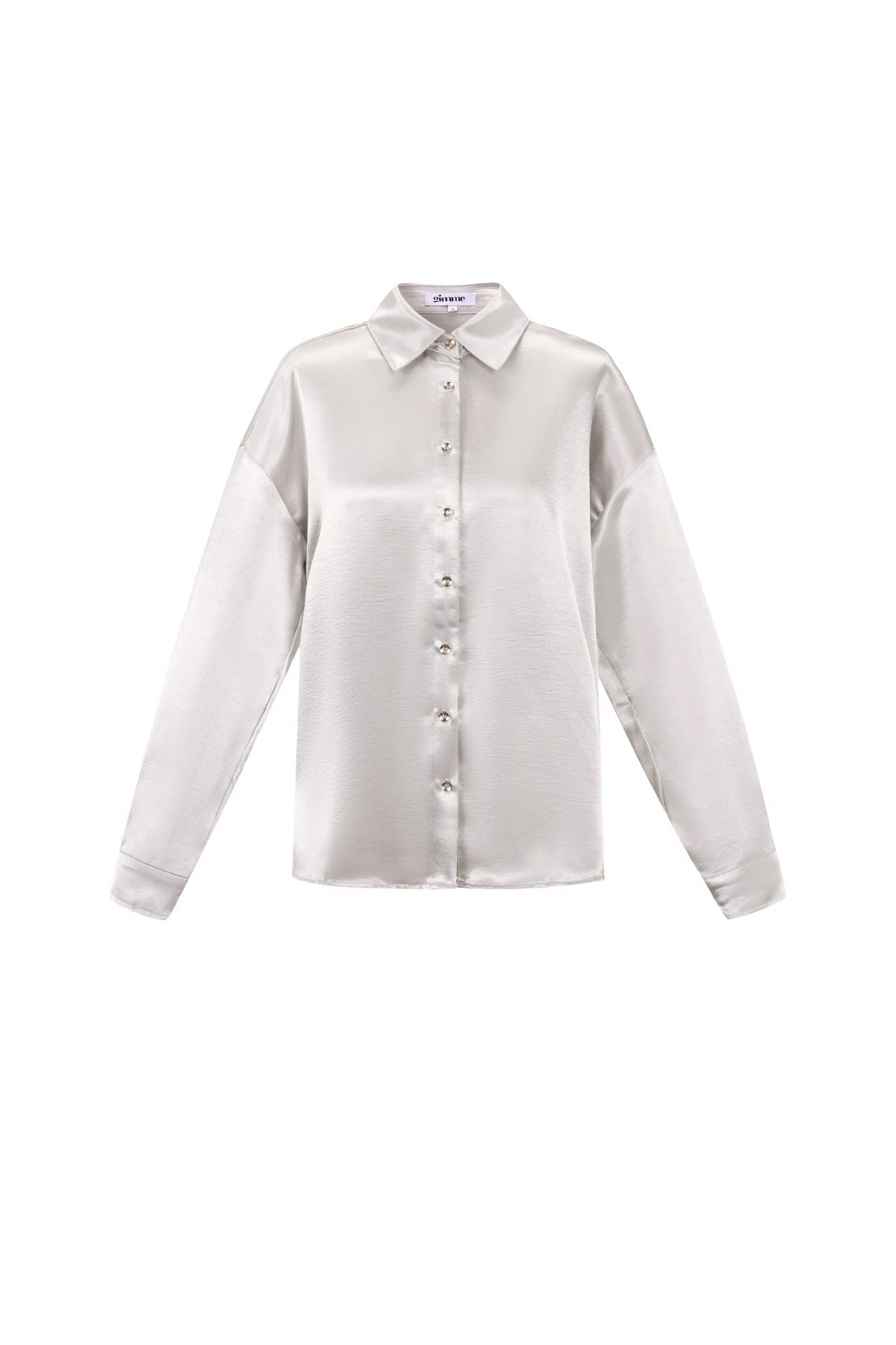 Woven Polyester Fiber Women's Blouse Casual Solid Color Basic